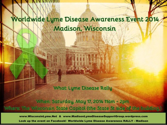 Madison Lyme Rally Poster w websites